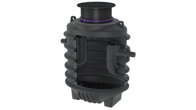 EasyClean ground Oval Grease Separator